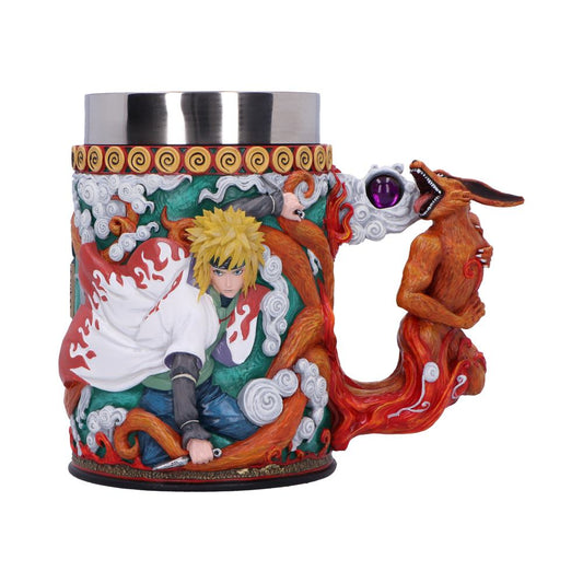Highly detailed sculpted tankard featuring Naruto's father and powerful leader Minato Namikaze