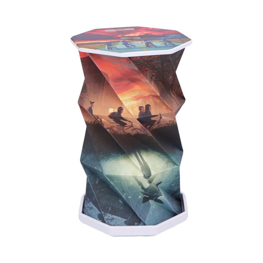Foldable LED lamp with artwork inspired by Netflixs Stranger Things