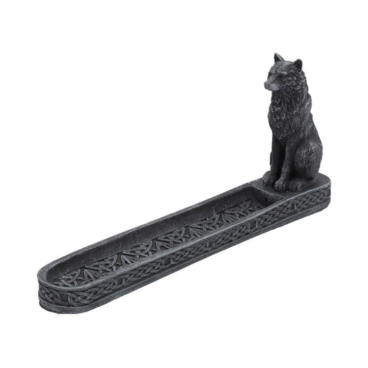 Black Wolf Incense Burner