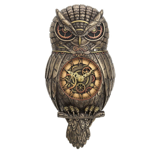 This beautiful wall clock is a must-have for any owl lover.