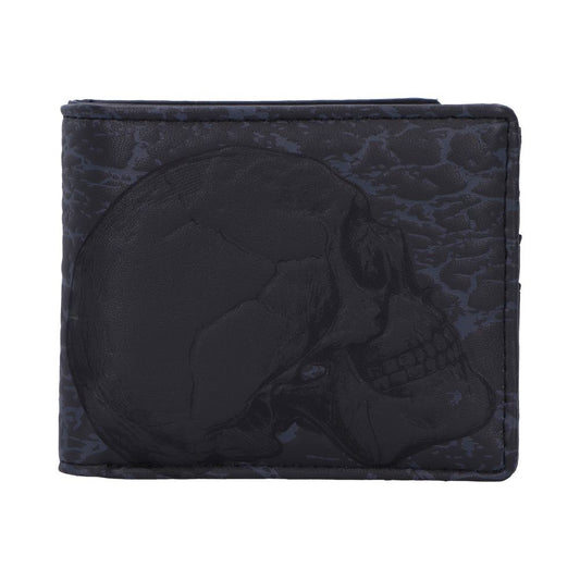 Sinister embossed skull design.