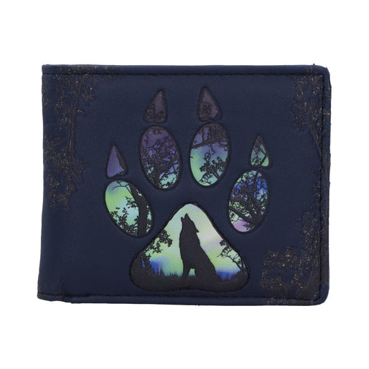 Wolf Paw Print Wallet.