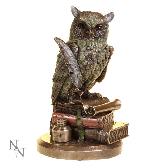 Academic Owl Figure