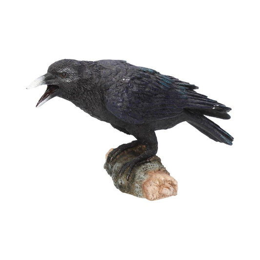 Chilling Raven figure.
