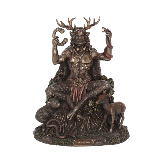 Pagan Horned God figurine.