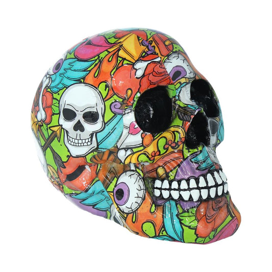 Beautifully Printed Gothic Skull.