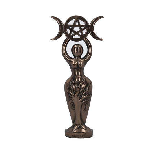 Wiccan idol of the triple goddess.