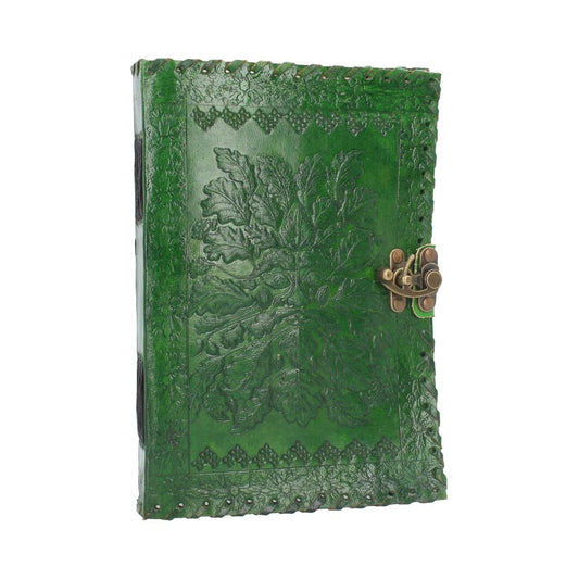 Decorated with the face of the Greenman.