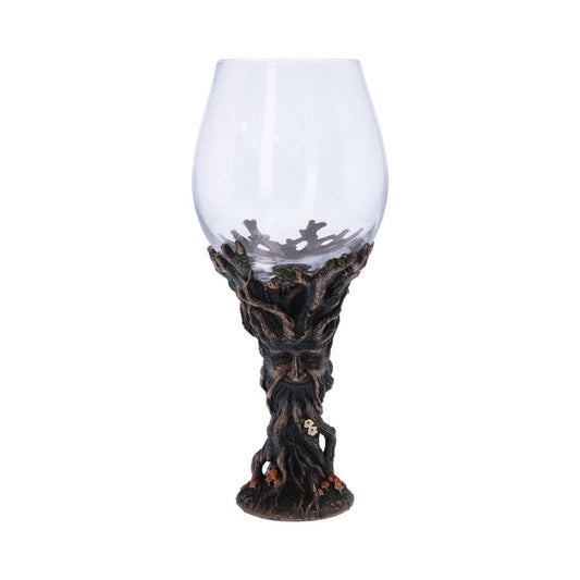 Ancient Tree Spirit Wine Glass.
