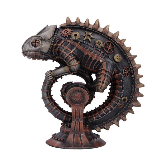 Steampunk Lizard Figurine.