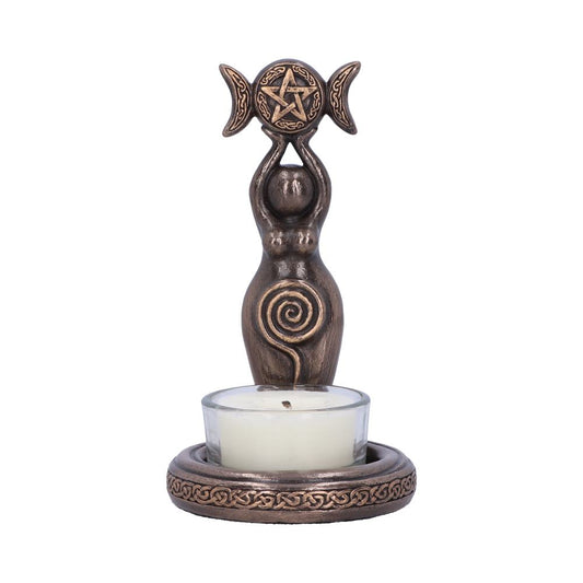 Triple Goddess Tealight Holder.