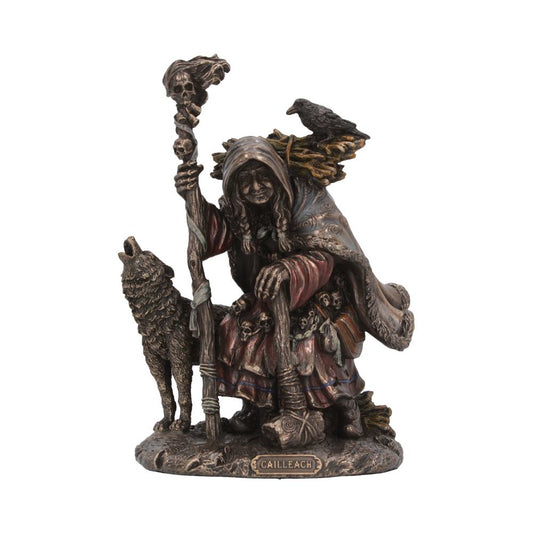 Inspired by celtic goddess Cailleach who ruled over the winds and winter
