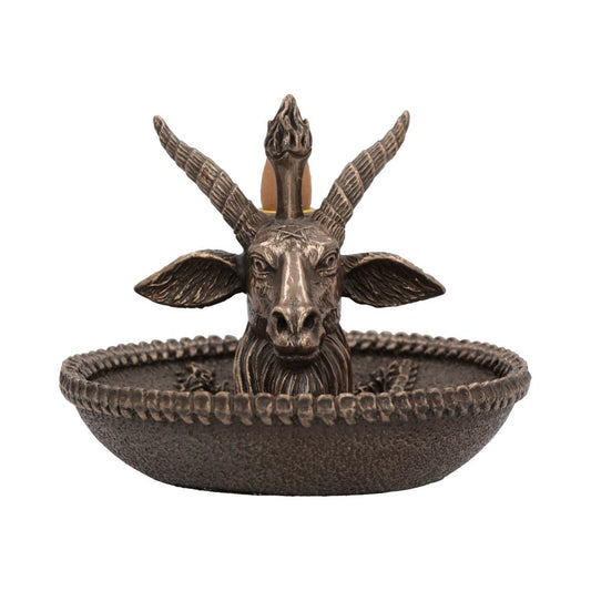Baphomet backflow incense burner.