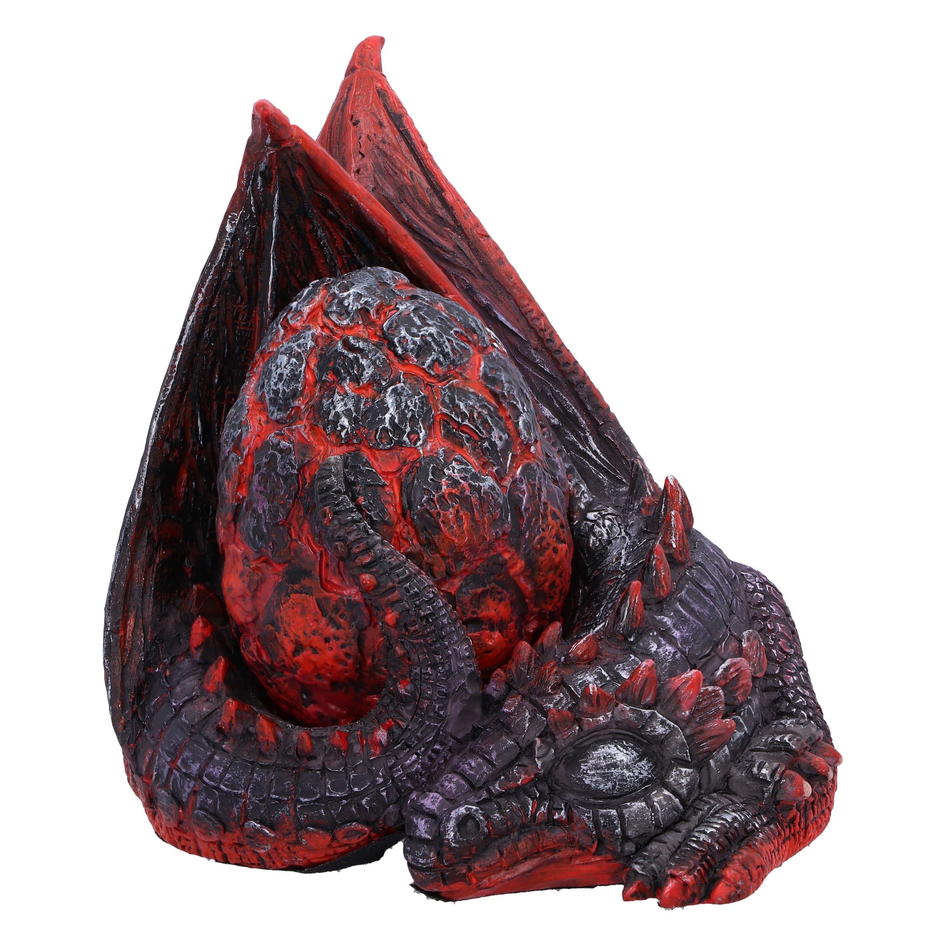 Fire dragon with removable egg