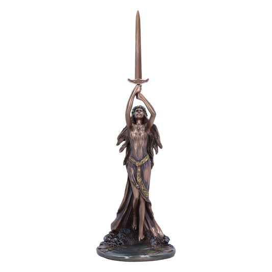 Lady of the Lake and Excalibur figurine