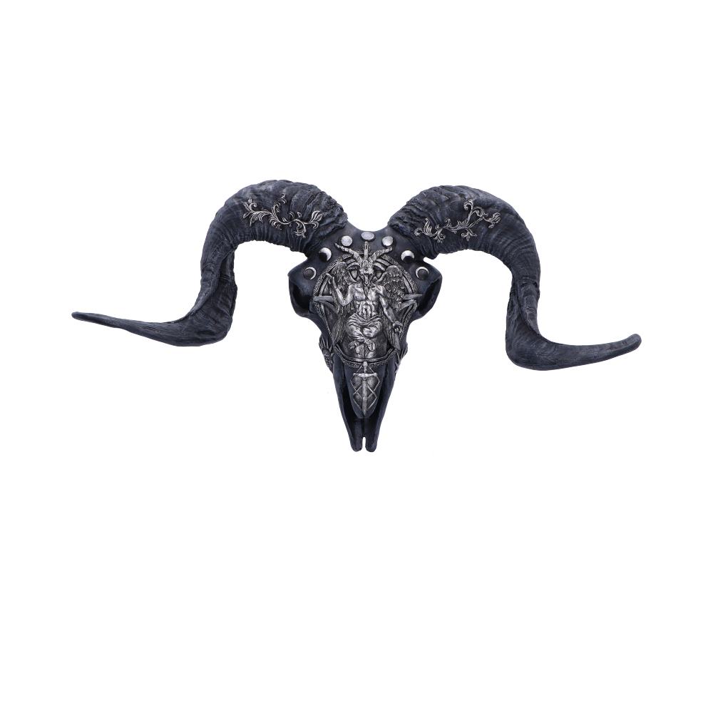 Baphomet's Veneration Skull Wall Plaque