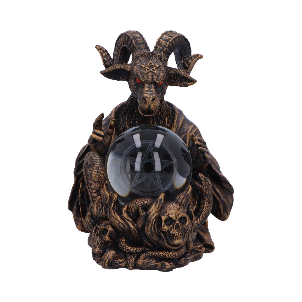 Baphomet & Orb Figurine