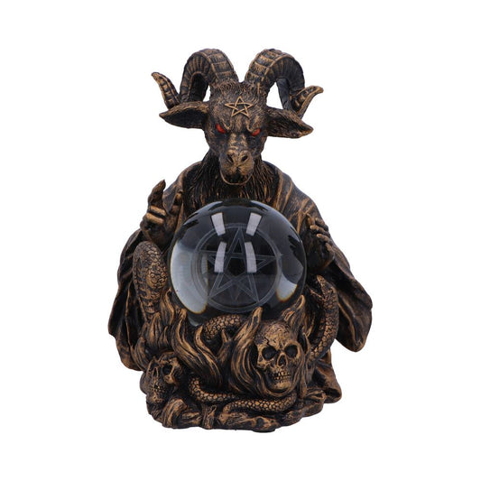 Baphomet & Orb Figurine