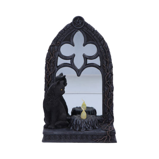 Cat Mirror Figurine
