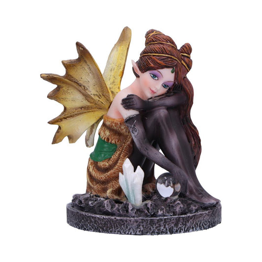 Fairy figurine featuring an enchanting crystal themed design