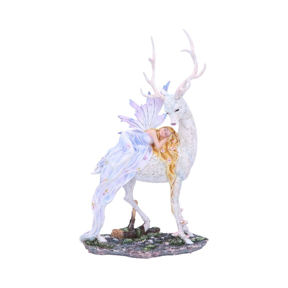 Enchanting fairy and stag figurine called 'Evelyn'