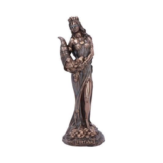 Fortuna - Goddess of fortune medium bronze figurine