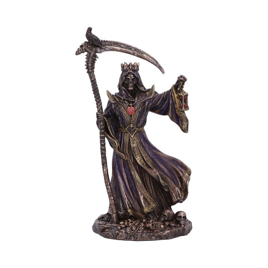 King skeletal reaper figurine