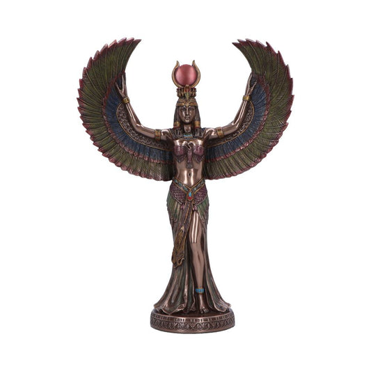 Embody the power of ancient Egypt with the Graceful Isis Figurine.