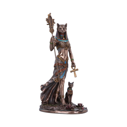Bring the power of ancient Egypt into your home with the Bastet Goddess of Protection figurine.