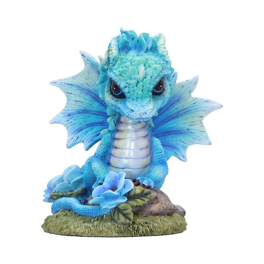 A stunning fusion of mythical dragon elements and delicate floral accents.