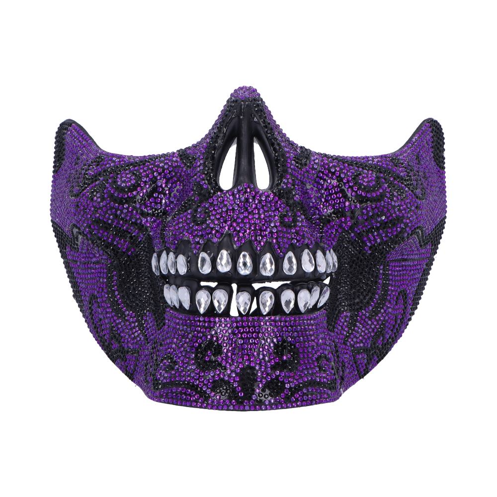 Intricate jewelled skull masquerade mask