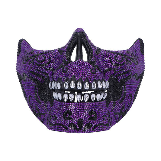 Intricate jewelled skull masquerade mask