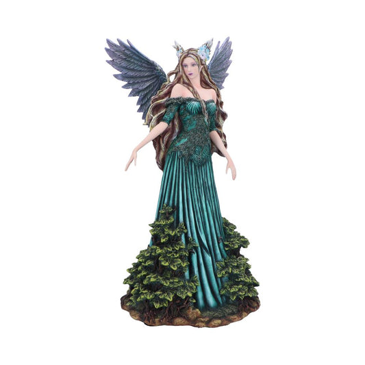 Exquisitely detailed Elowynn fairy figurine with intricate woodland-inspired design