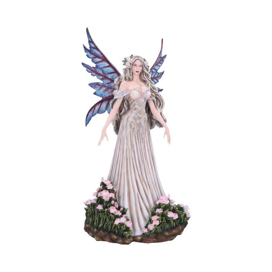 Exquisitely crafted Carnelia fairy figurine with a nature-inspired design