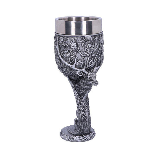 Beautifully crafted Stags Head Goblet.