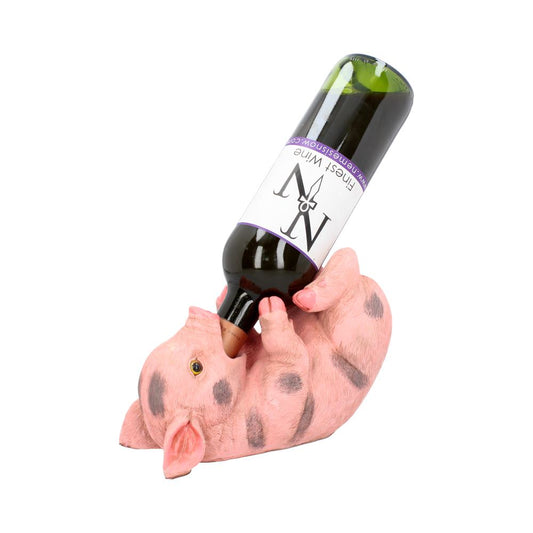 This adorable wine bottle holder is an amazing item for any fans of our four-legged friends.
