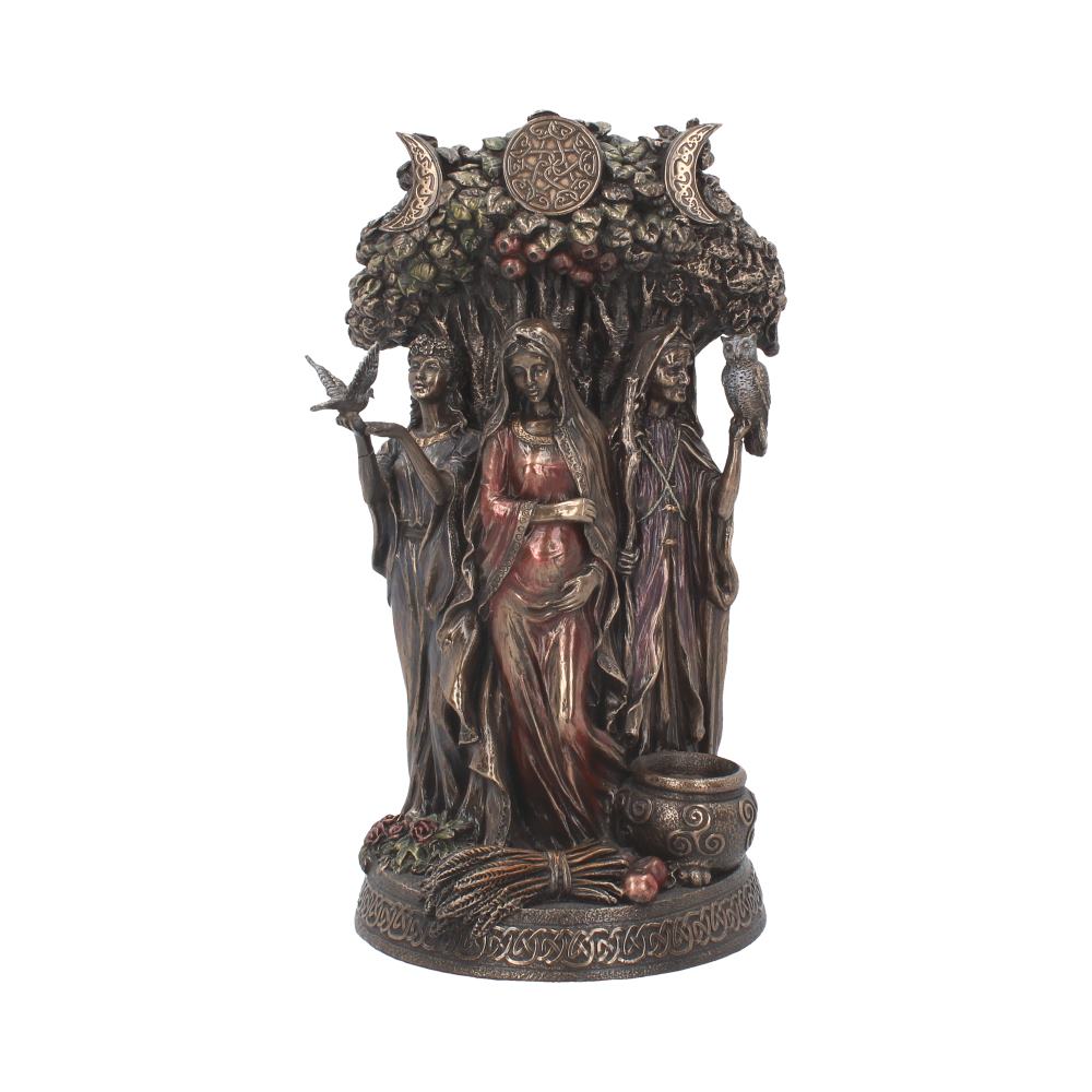 Expertly Crafted Triple Moon Figure.
