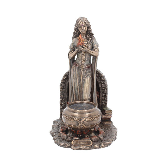 Bronzed Celtic Figurine.