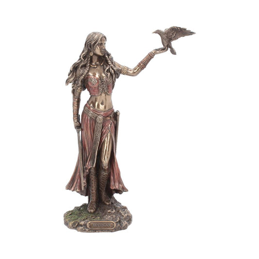 Bronze figurine of the Morrighan, celtic goddess of war and death.