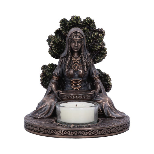 Irish Goddess Tealight Holder.