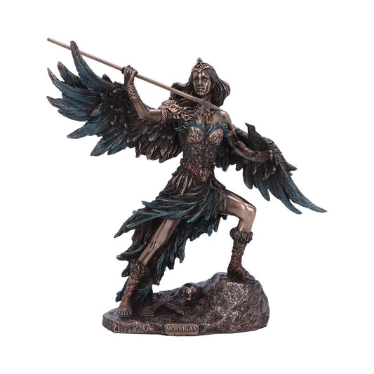 Bronze Morrigan Figurine.