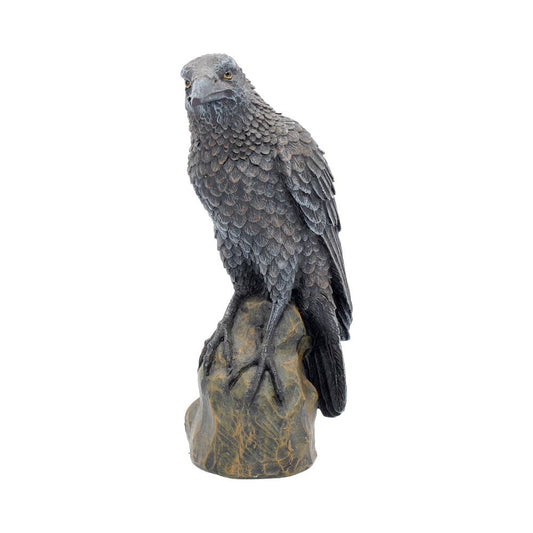 Chilling Raven figure.