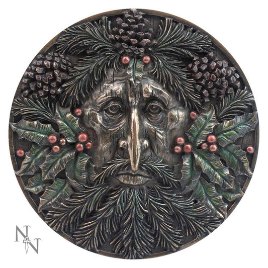 Beautifully crafted Winter Tree Spirit Wall Plaque.