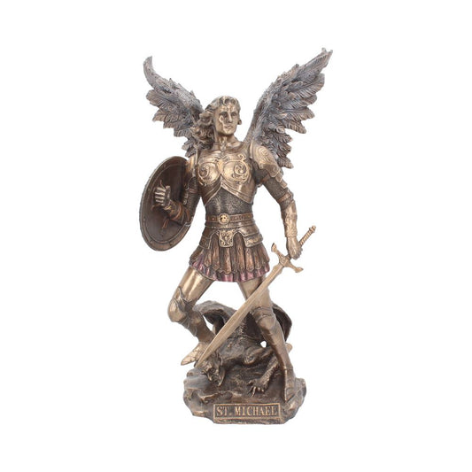 Victorious Archangel Michael figurine.
