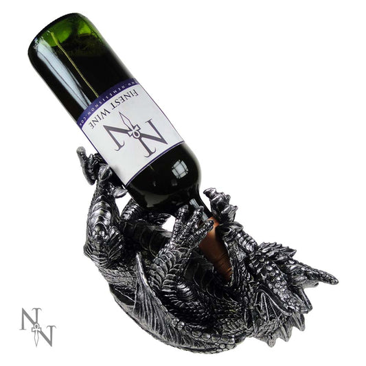 This Gothic wine bottle holder is an amazing item for any fans of our fiery friends.