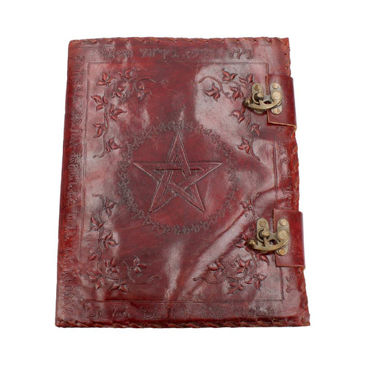 Decorated with a floral pentagram.