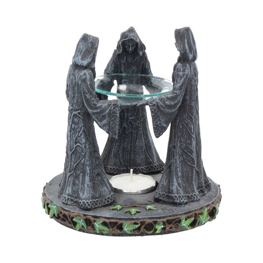 Triple Moon Oil Burner.