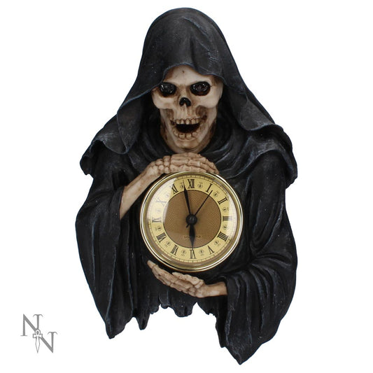 Wall Hanging Grim Reaper Clock.
