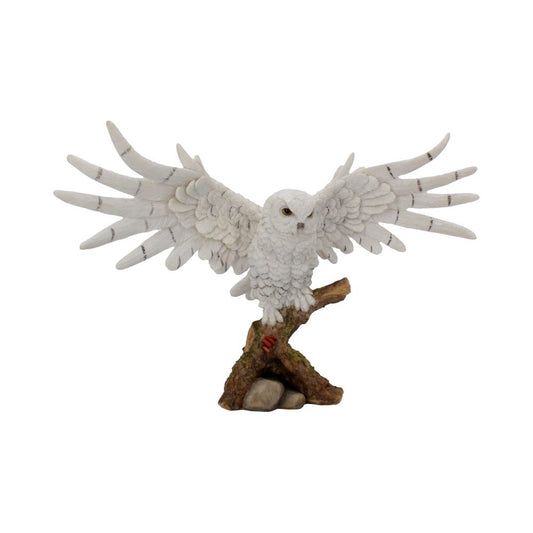 Beautiful Snowy Owl Figure