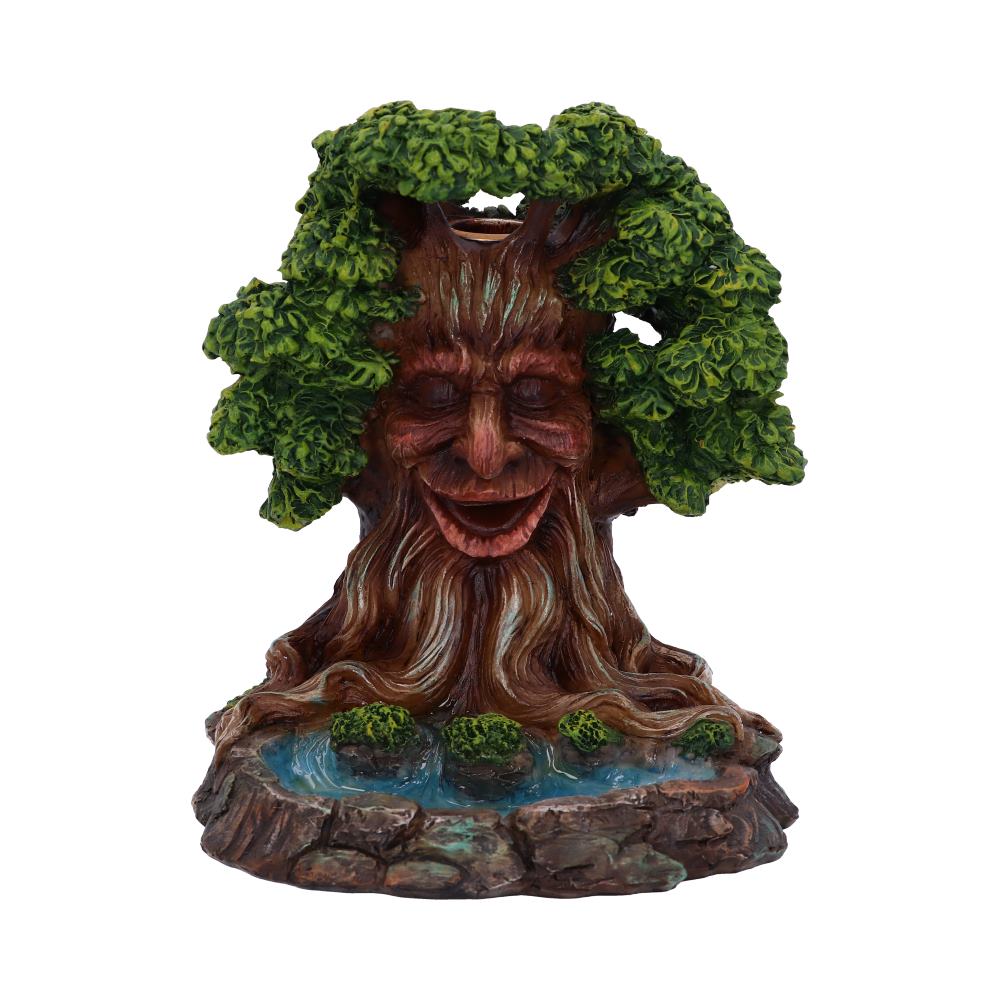 Beautifully crafted Green Man Backflow Incense Burner.